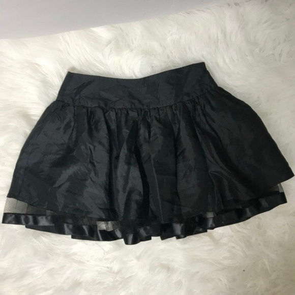 Rue21 Dresses & Skirts - Rue21 Black Satin Mini Skirt